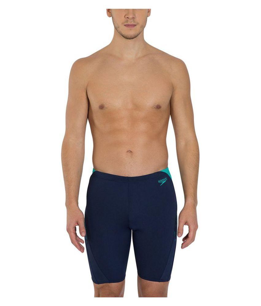 Speedo Navy Polyester Jammer Buy Speedo Navy Polyester Jammer Online