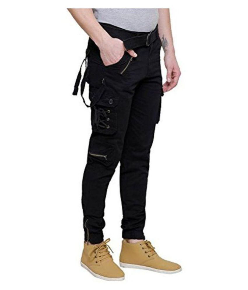 zipper cargo pants