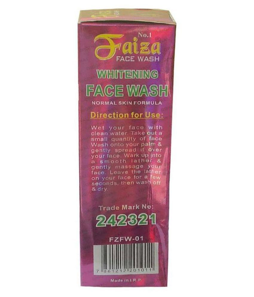 Click Store Faiza No 1 Whitening Face Wash 60 ml Buy Click Store Faiza