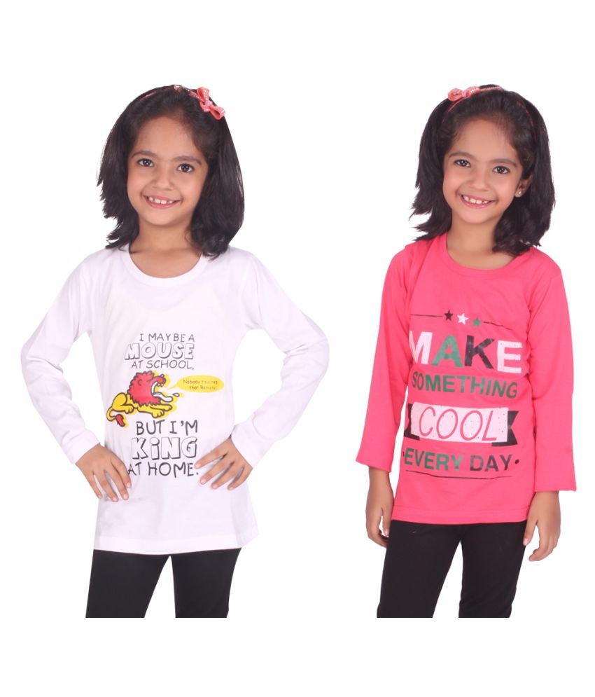     			Fasha Girls 100% Cotton Tops ( Multi )