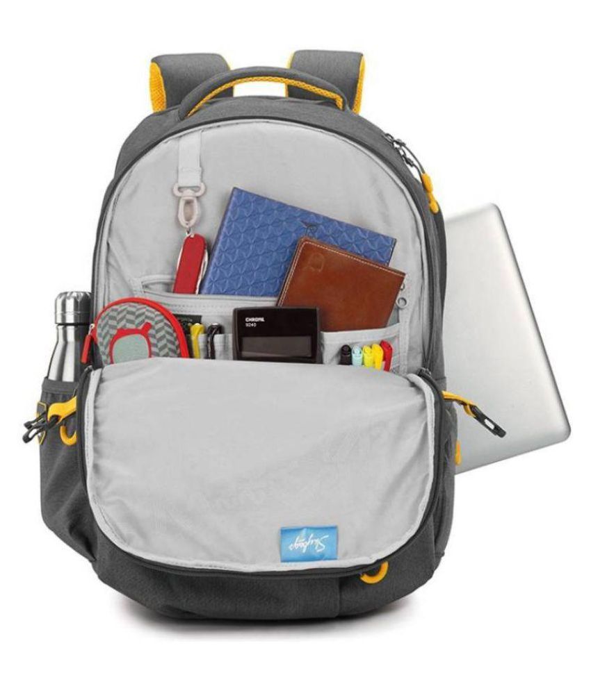 Skybags Grey ION 02 36 LITRES Backpack - Buy Skybags Grey ION 02 36 ...