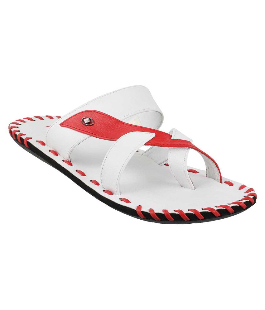 white sandals for men