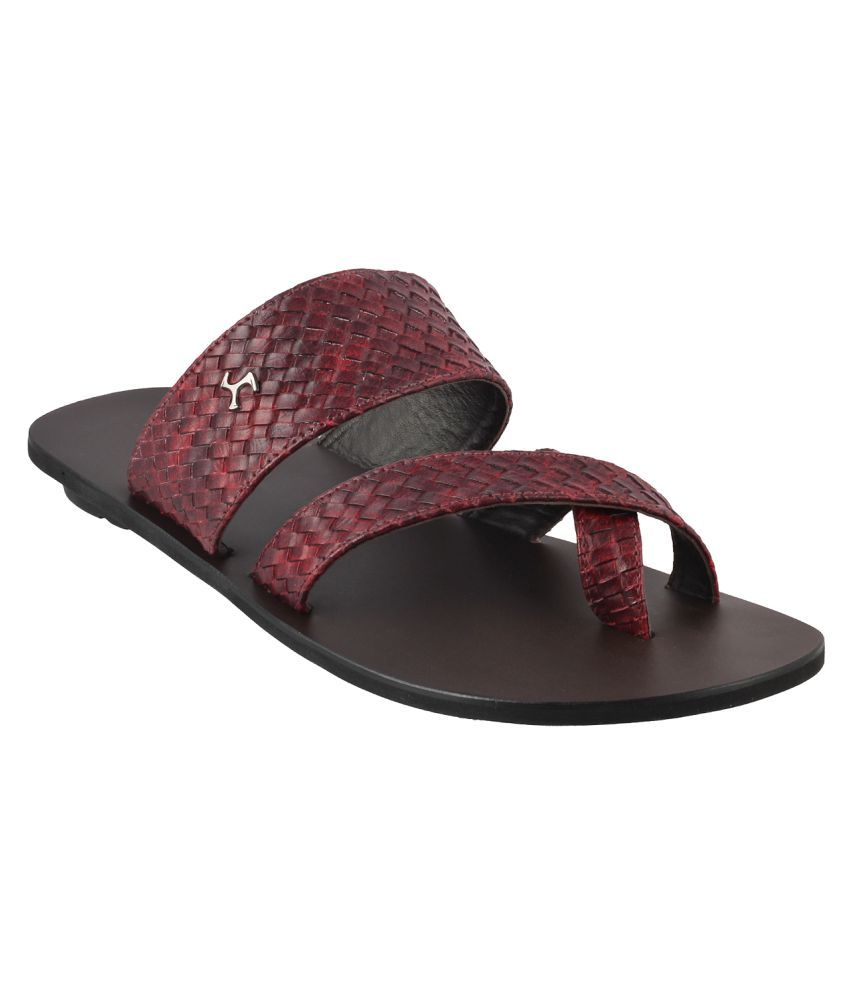 mochi leather slippers