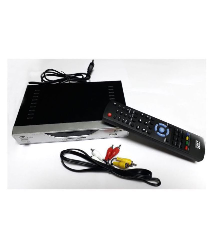 Buy STC Set Top Box H-103 (2 USB PORT + 1 HDMI PORT) FTA Multimedia ...