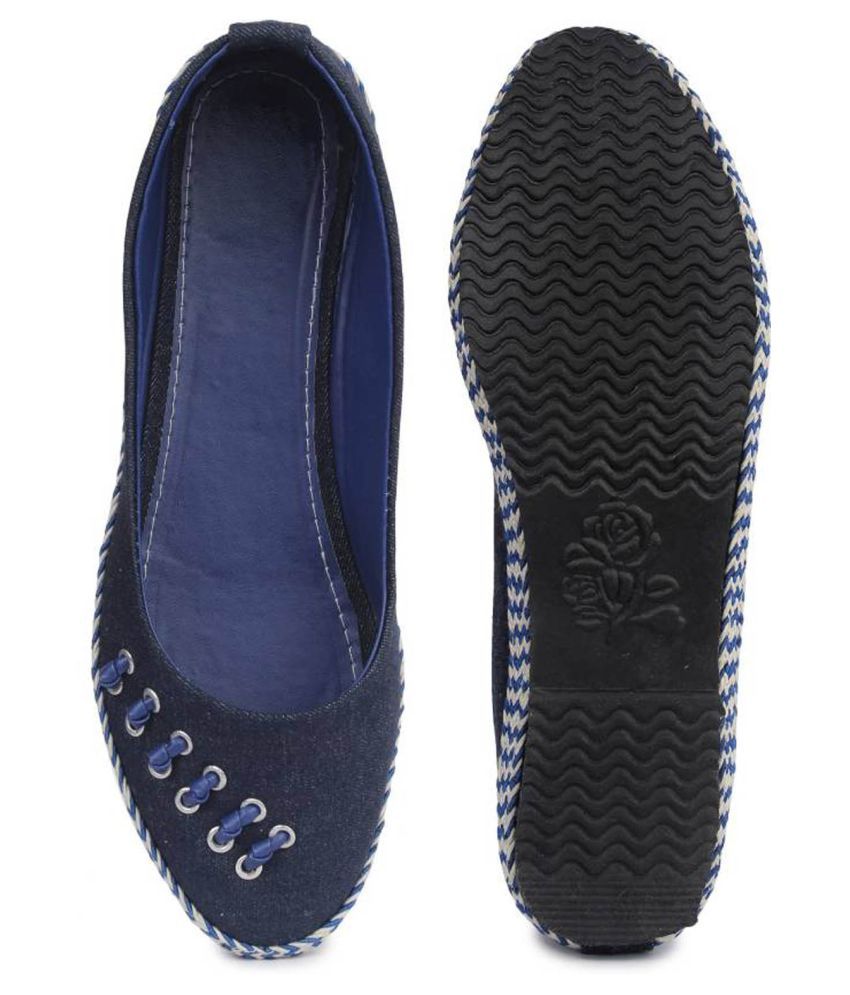 navy ballerinas uk