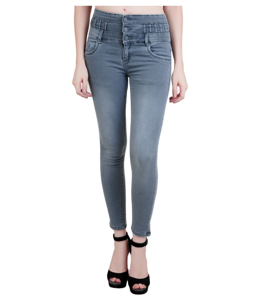 SRW Cotton Lycra Jeans Grey Buy SRW Cotton Lycra Jeans Grey