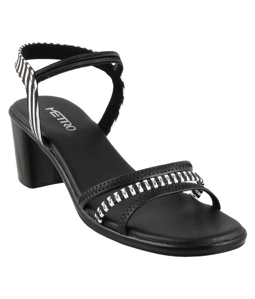 mr price black block heels