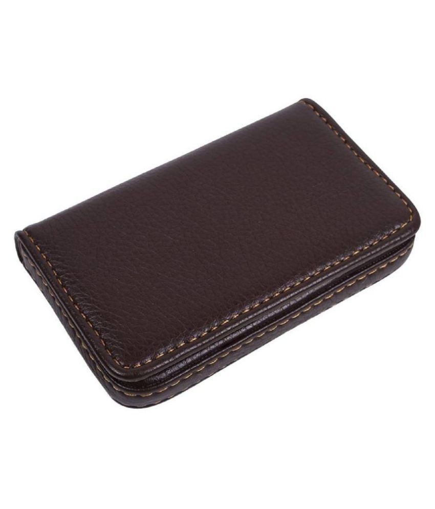 Everything Imported Bi-Fold Brown Card Holder