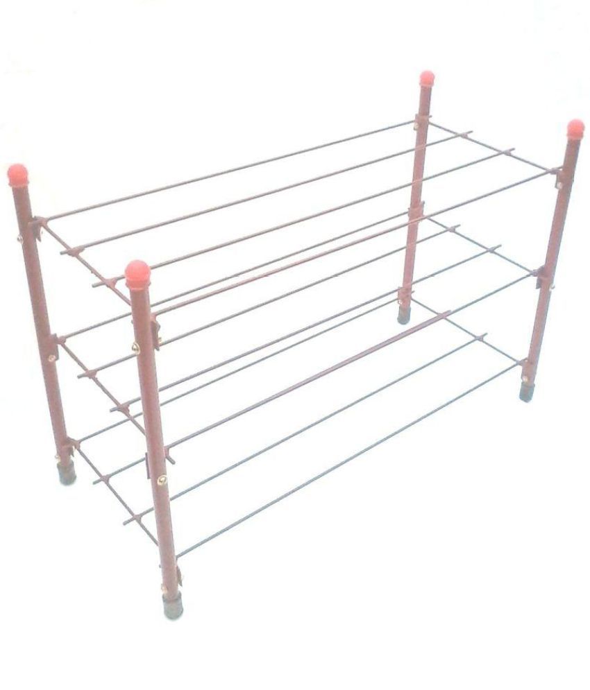 Country Style Steel 3 Tier Shoe Rack Red Buy Country Style Steel 3 Tier Shoe Rack Red Online At Low Price Snapdeal