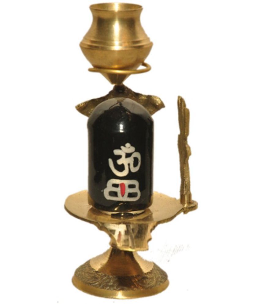     			Only 4 You Emporium Brass Shivling Idol - Pack of 1