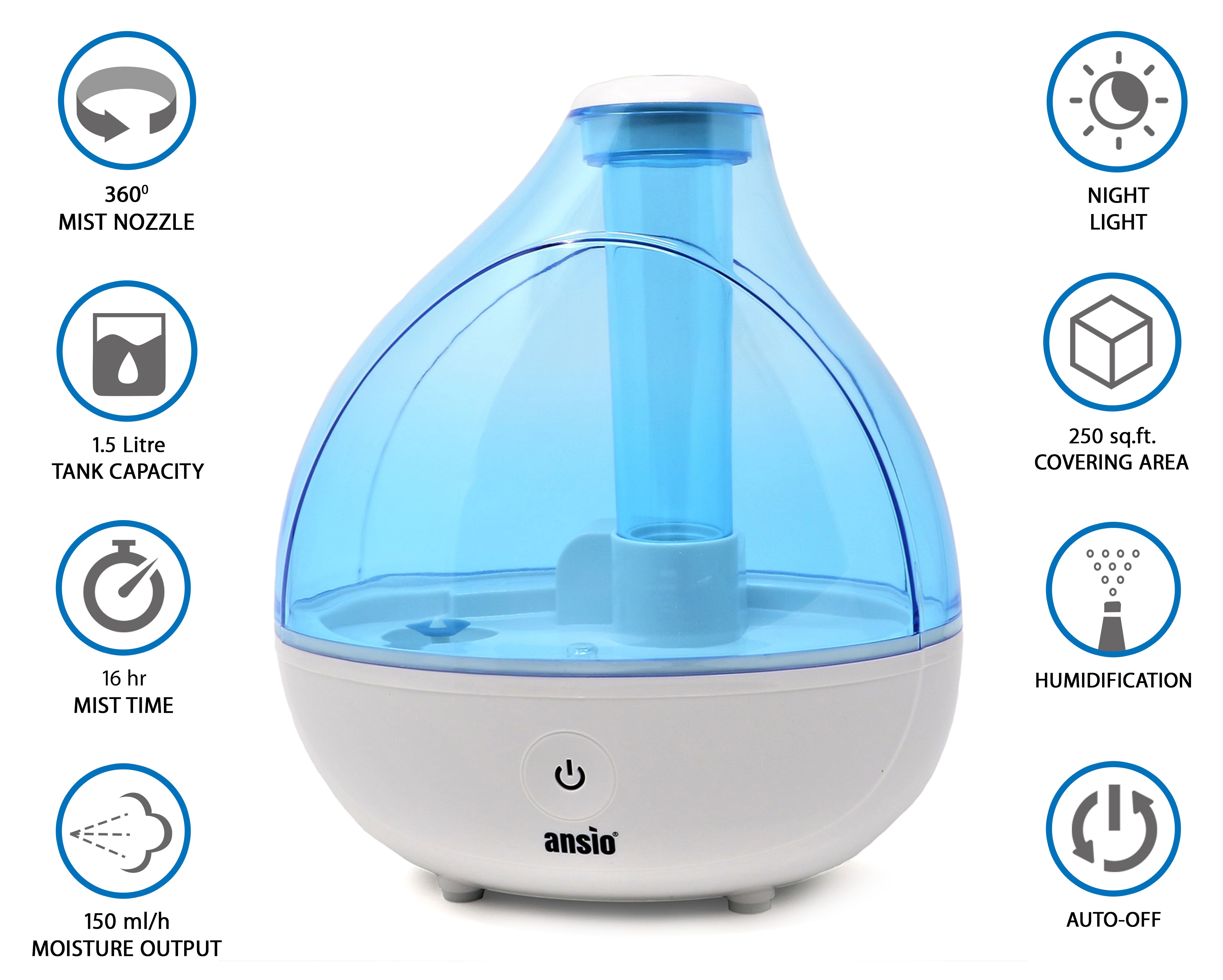 ANSIO 94352 Humidifier Price in India Buy ANSIO 94352 Humidifier