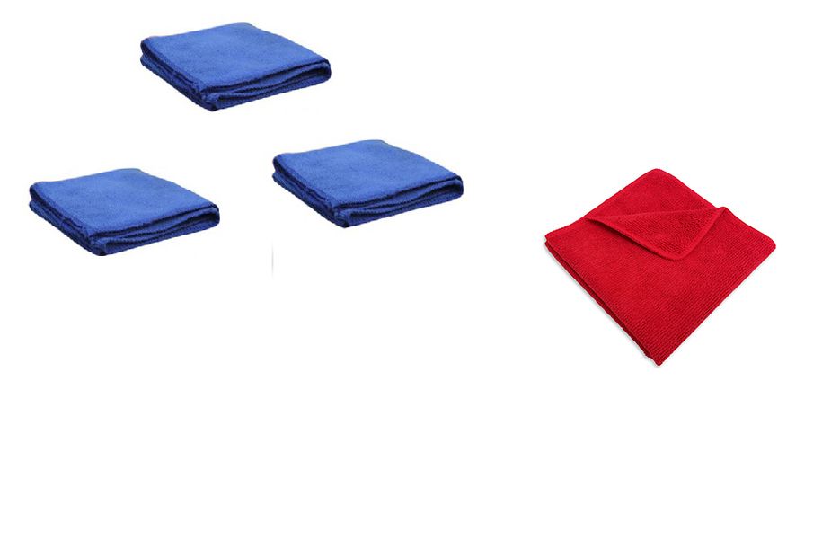 Autonity Combo Of ABRO Microfiber Car Cleaning Cloth CT210 (Set Of 3