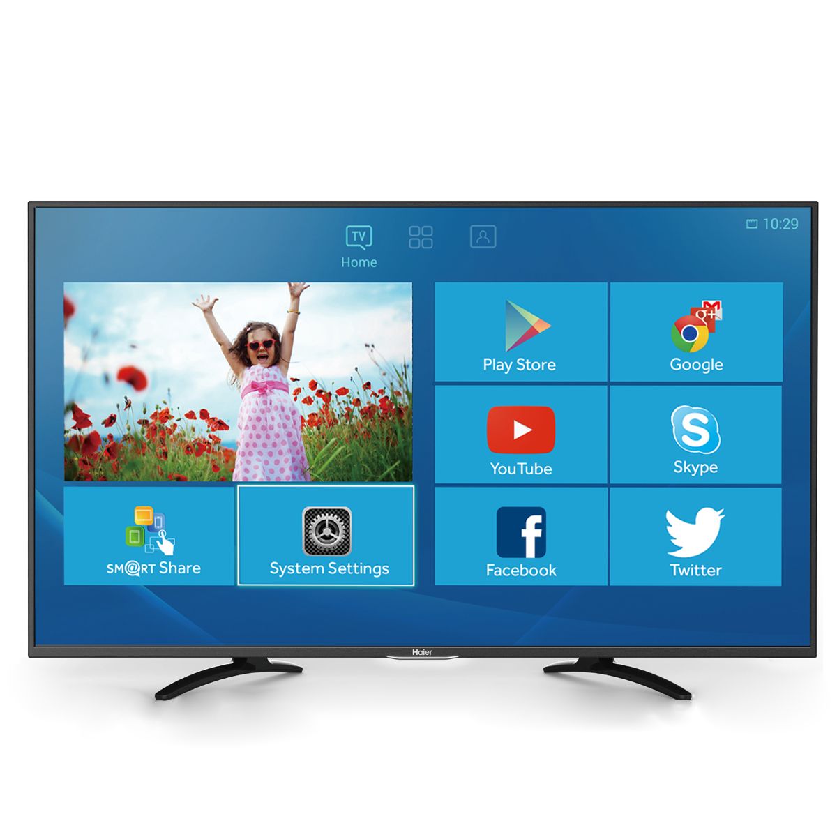 Haier 32u5000a 80 Cm 32 Smart Hd Ready Hdr Led Television