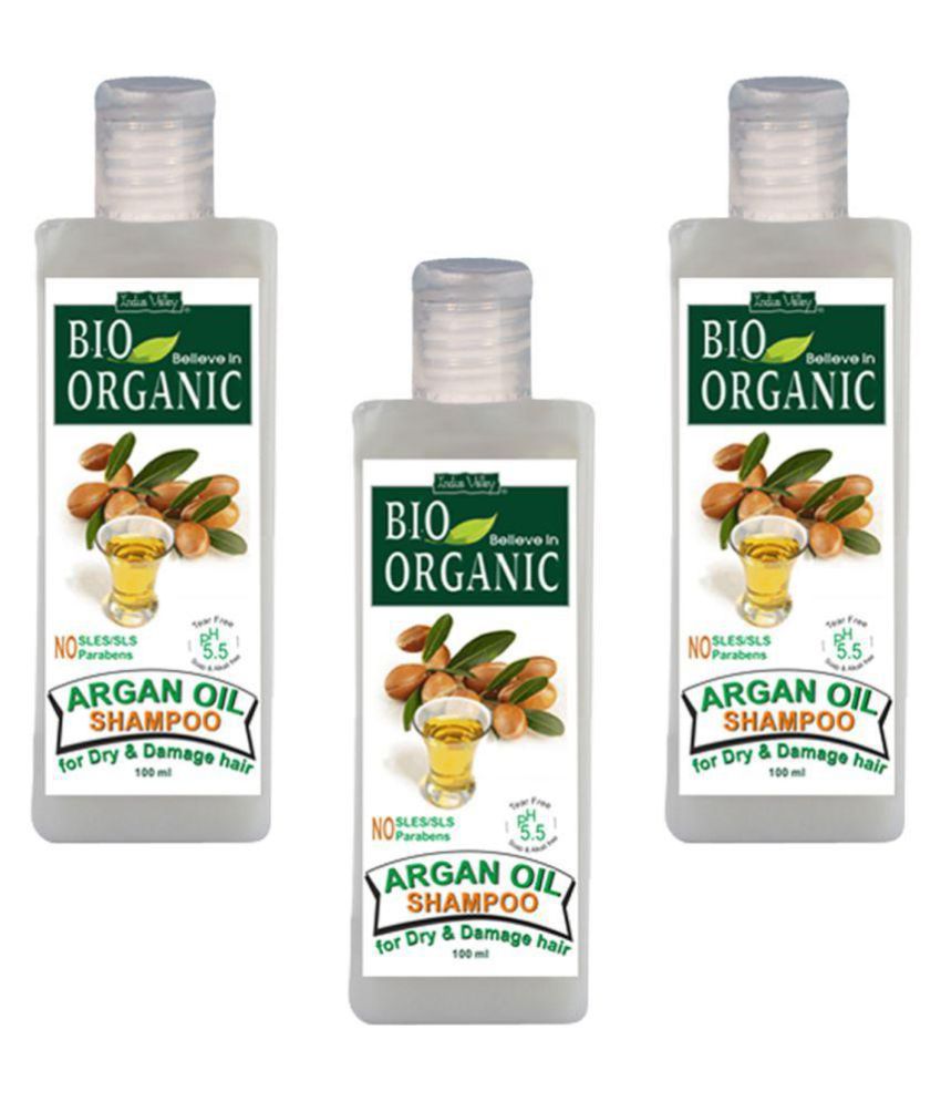     			Indus Valley BIO Organic Argan Oil Shampoo - Triple Pack (300 ml)