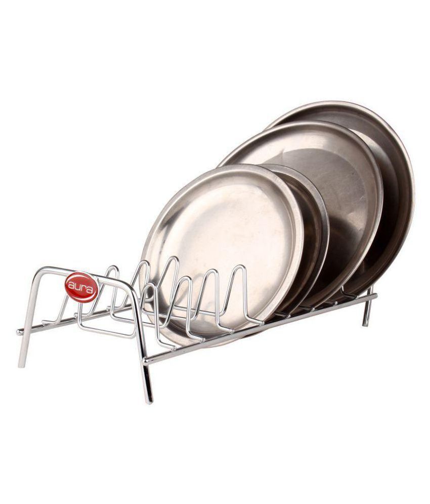 Buy Aura Stainless Steel Plate Holder Online at Low Price in India ...