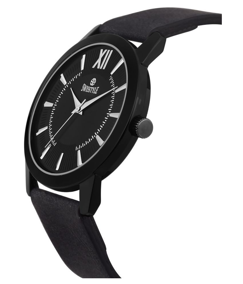 Swisstyle analogue watches for men SS-GR639-BLK-BLK - Buy Swisstyle ...