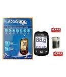 Accusure GLUCOSE MONITOR SIMPLE WITH 25 TEST STRIPS