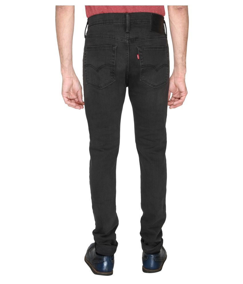 Levi's Black Regular Fit Jeans - Buy Levi's Black Regular Fit Jeans ...