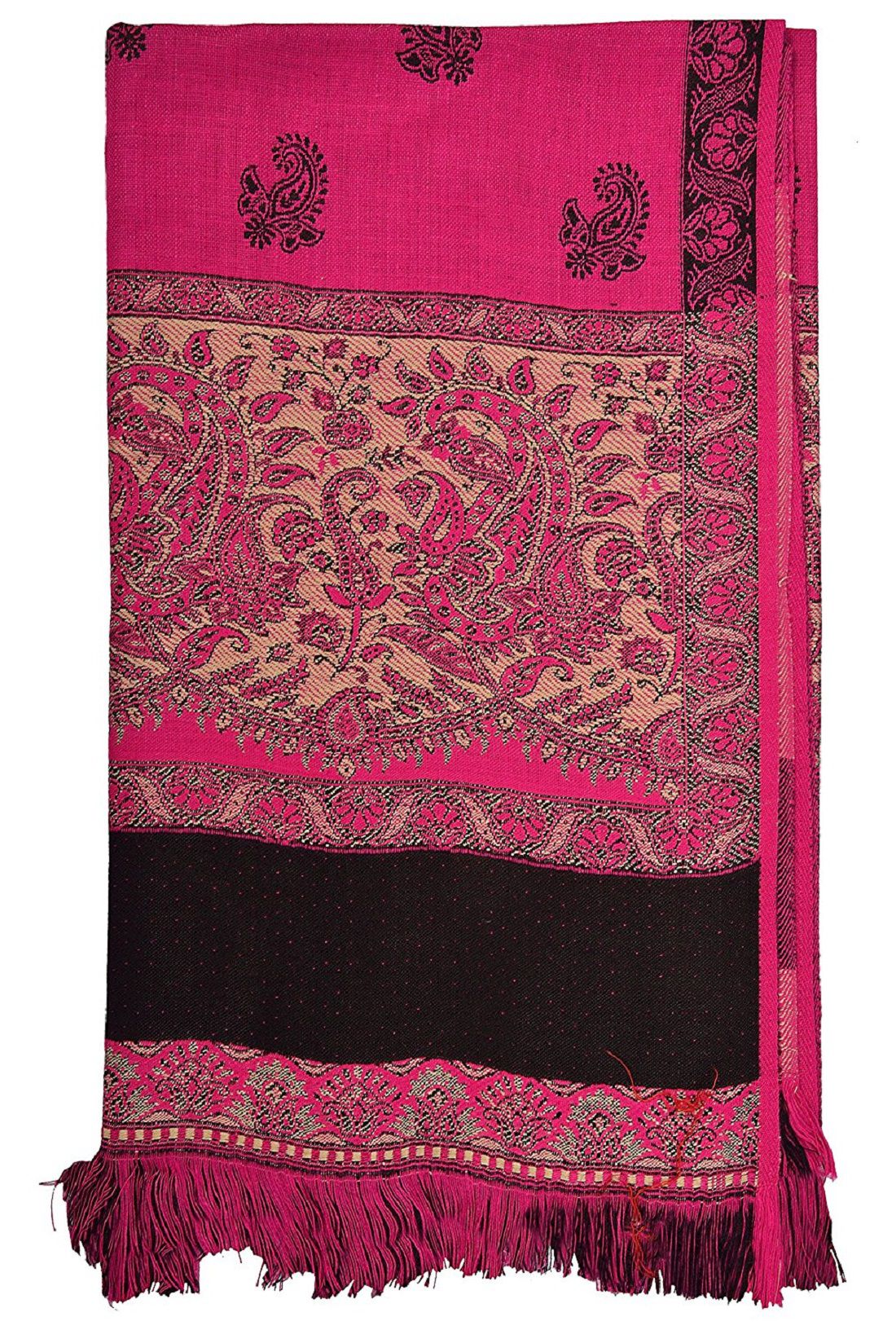 Padam shri Purple Ari Embroidery Shawl Price in India - Buy Padam shri ...