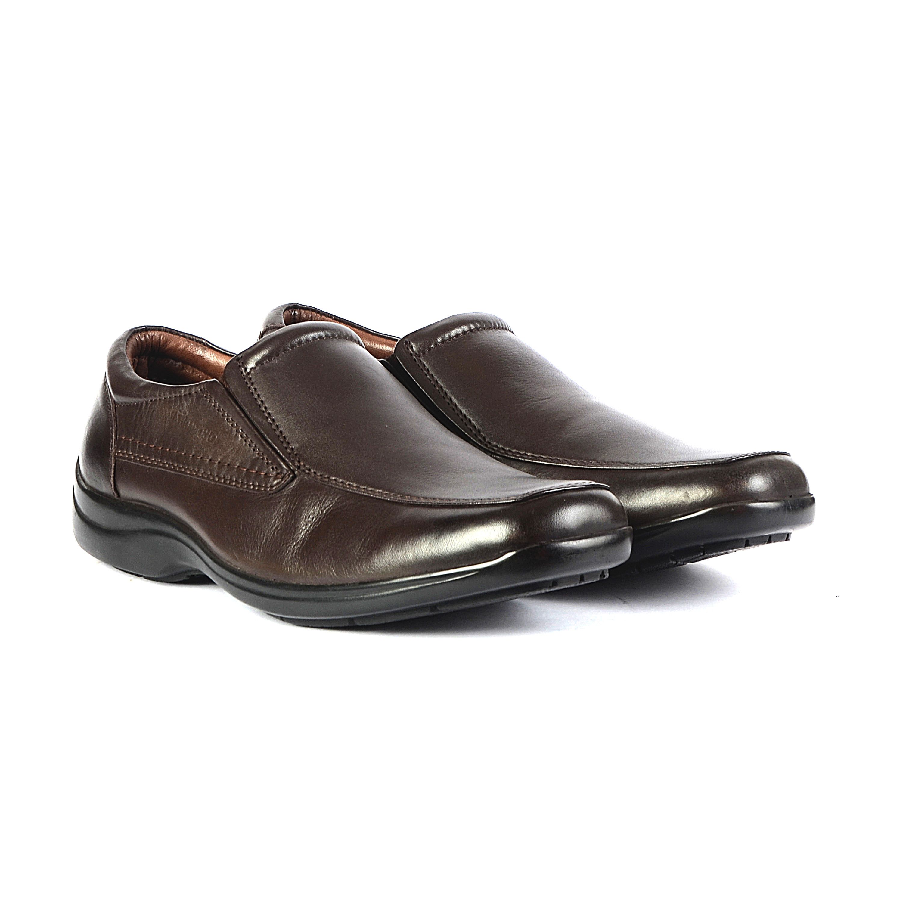 Genuine Leather Brown Formal Shoes 