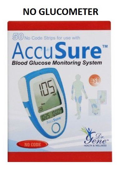     			Dr. Gene Accusure 50 Test Strips Expiry March 2024