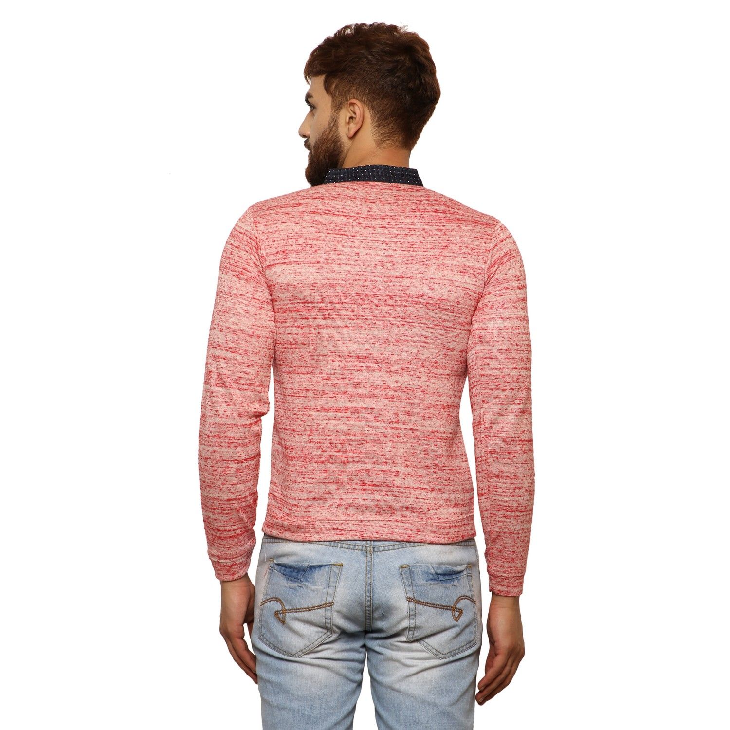 henley style sweatshirt