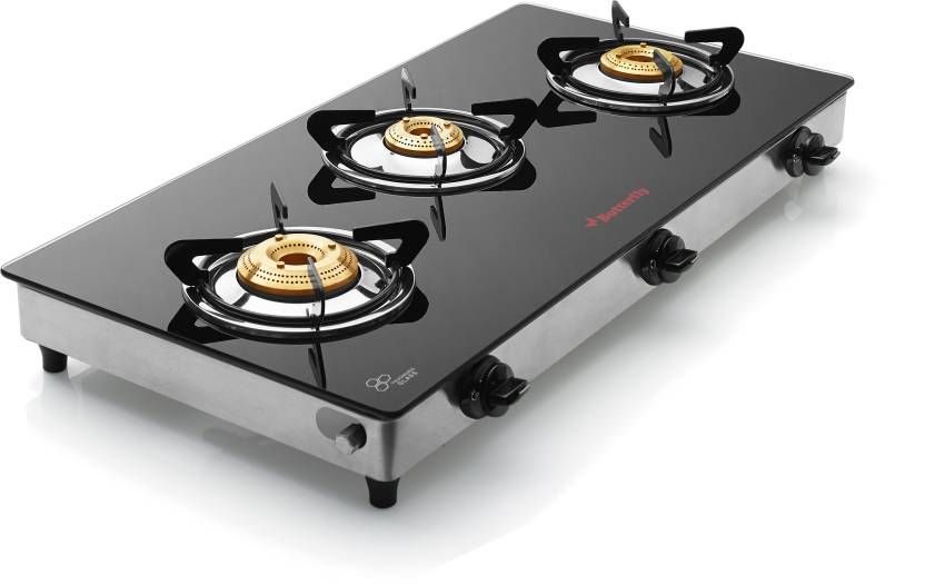 Butterfly Grand3B 3 Burner Manual Gas Stove Price In India Buy 