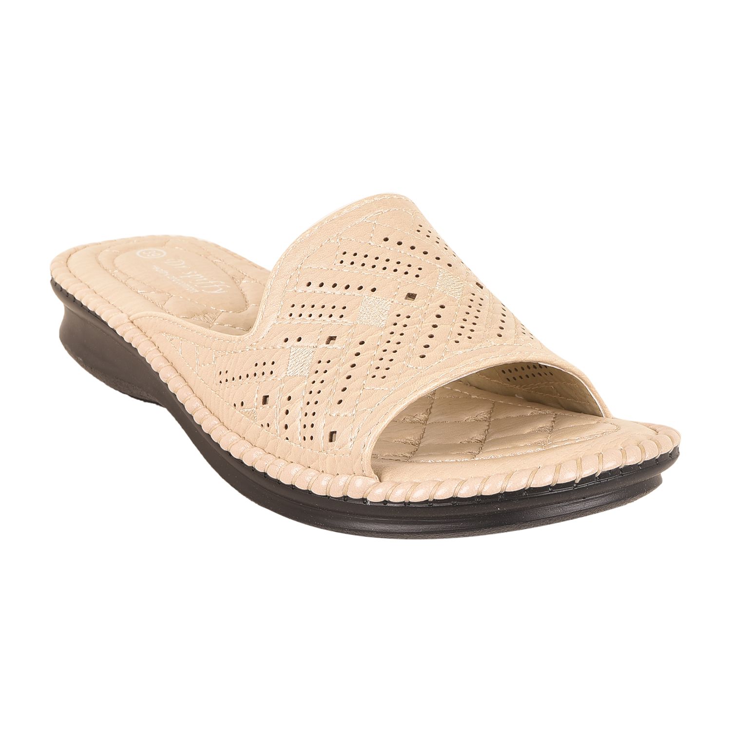 Shoeholic Beige Slippers Price in India- Buy Shoeholic Beige Slippers ...
