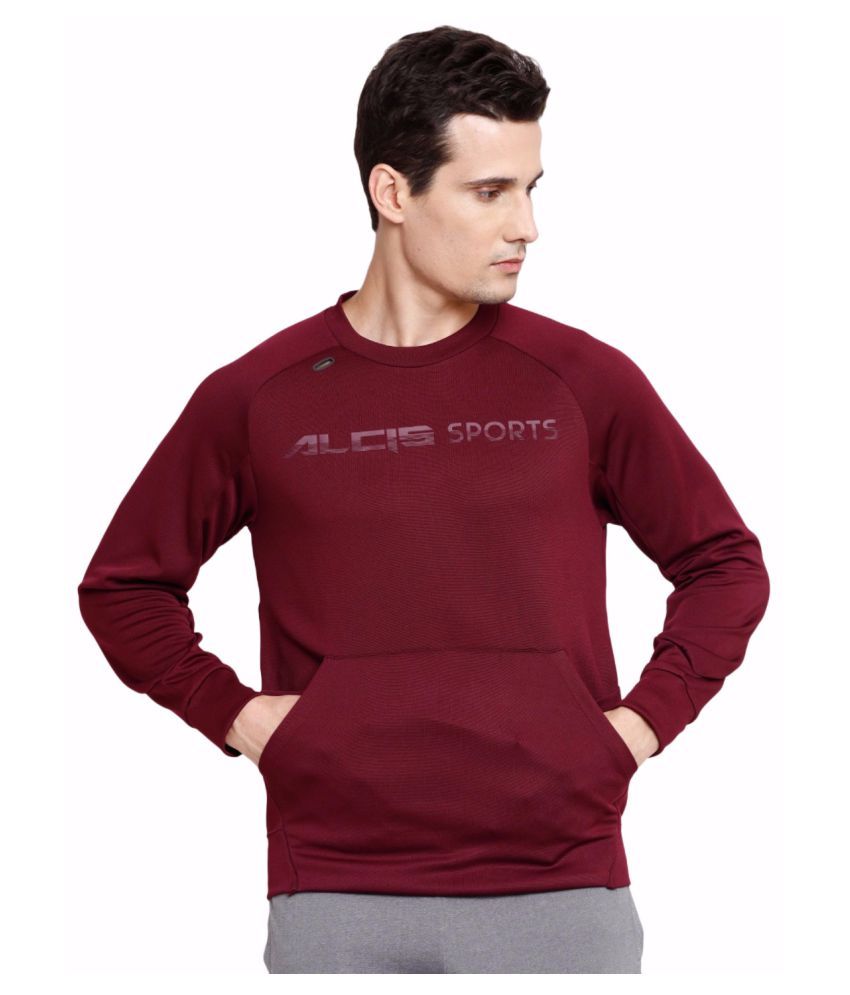     			Alcis Men Purple Train Sweat