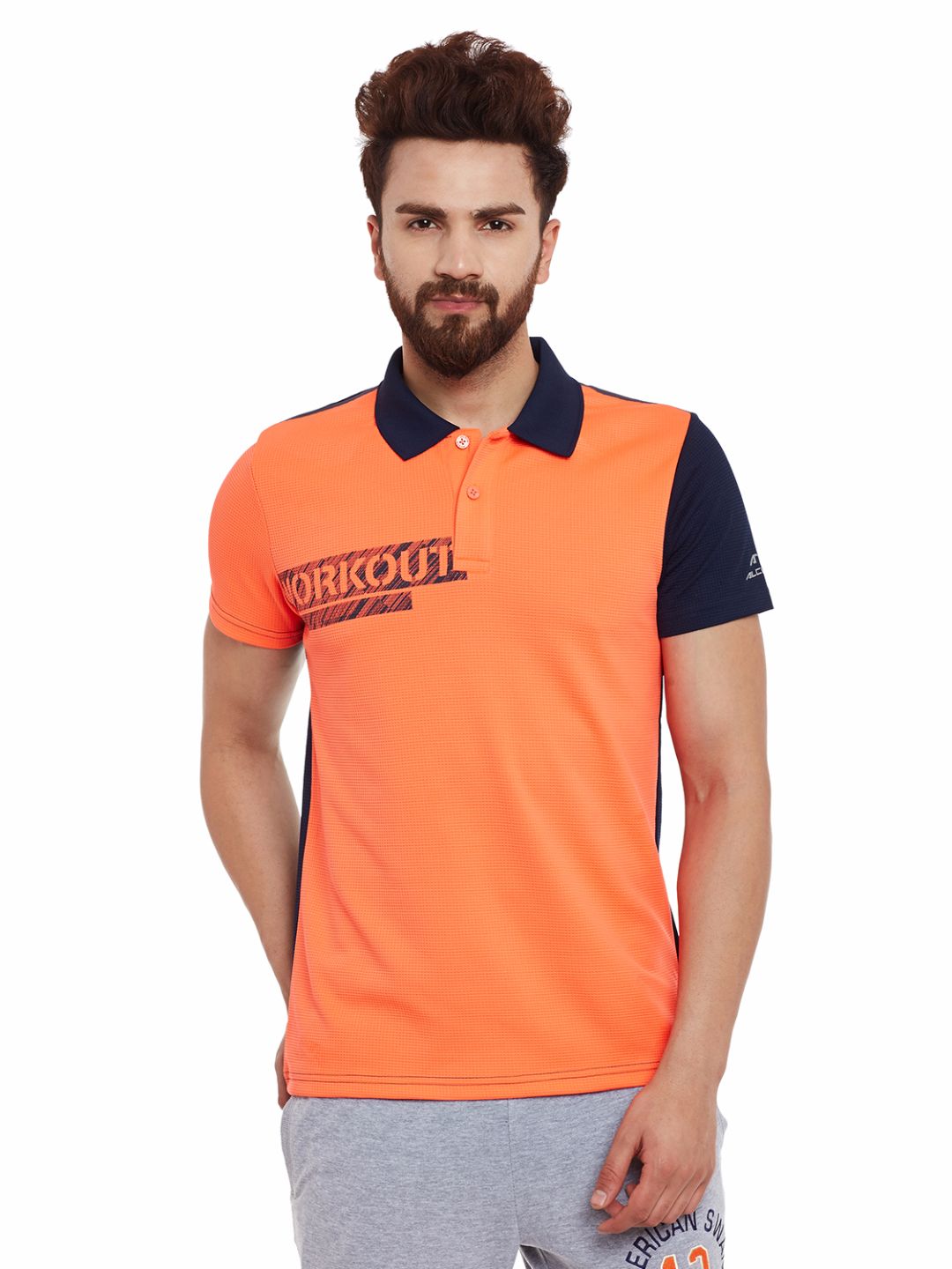 orange tshirt men