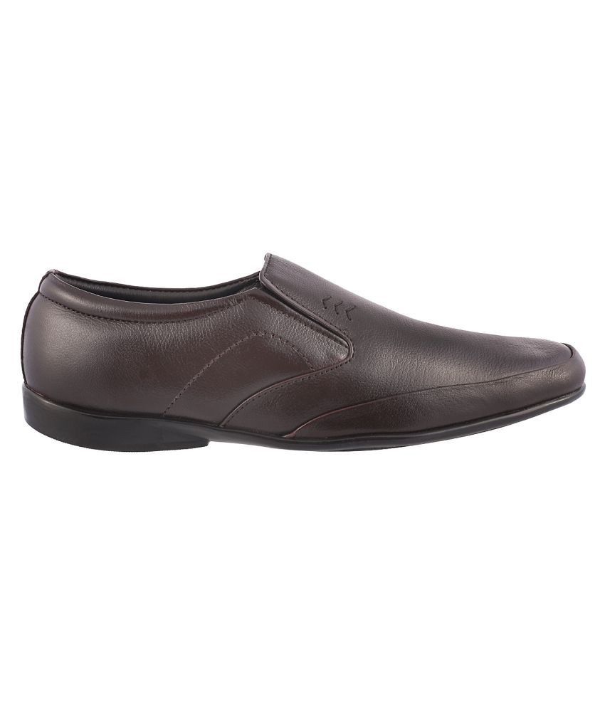 mochi brown formal shoes