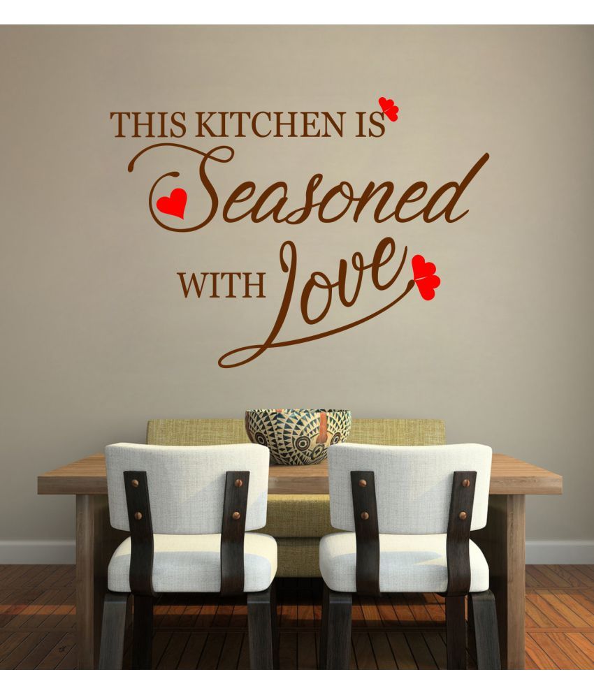 Sticker Studio Sersoned kitchen Religious & Inspirational Theme PVC ...