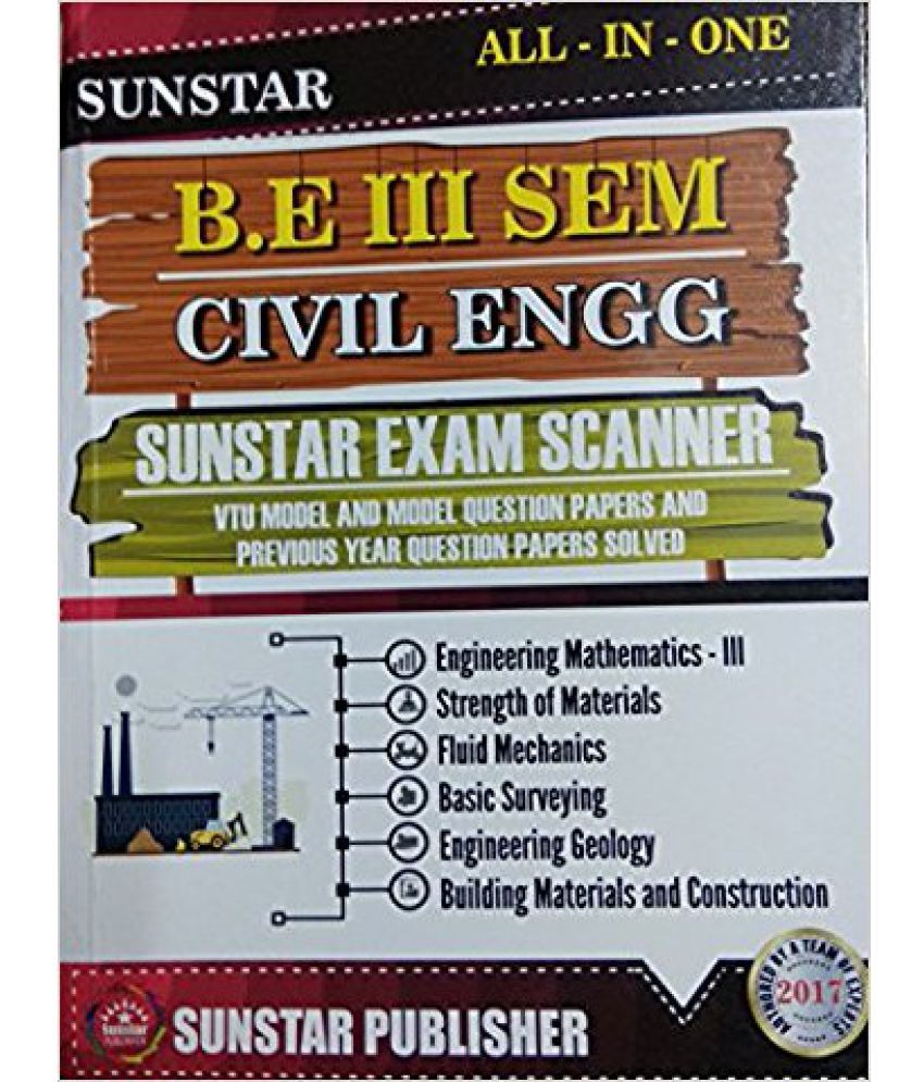 Sunstar Exam Scanner B.E. 3Rd Sem Civil Engineering 2015: Buy Sunstar ...