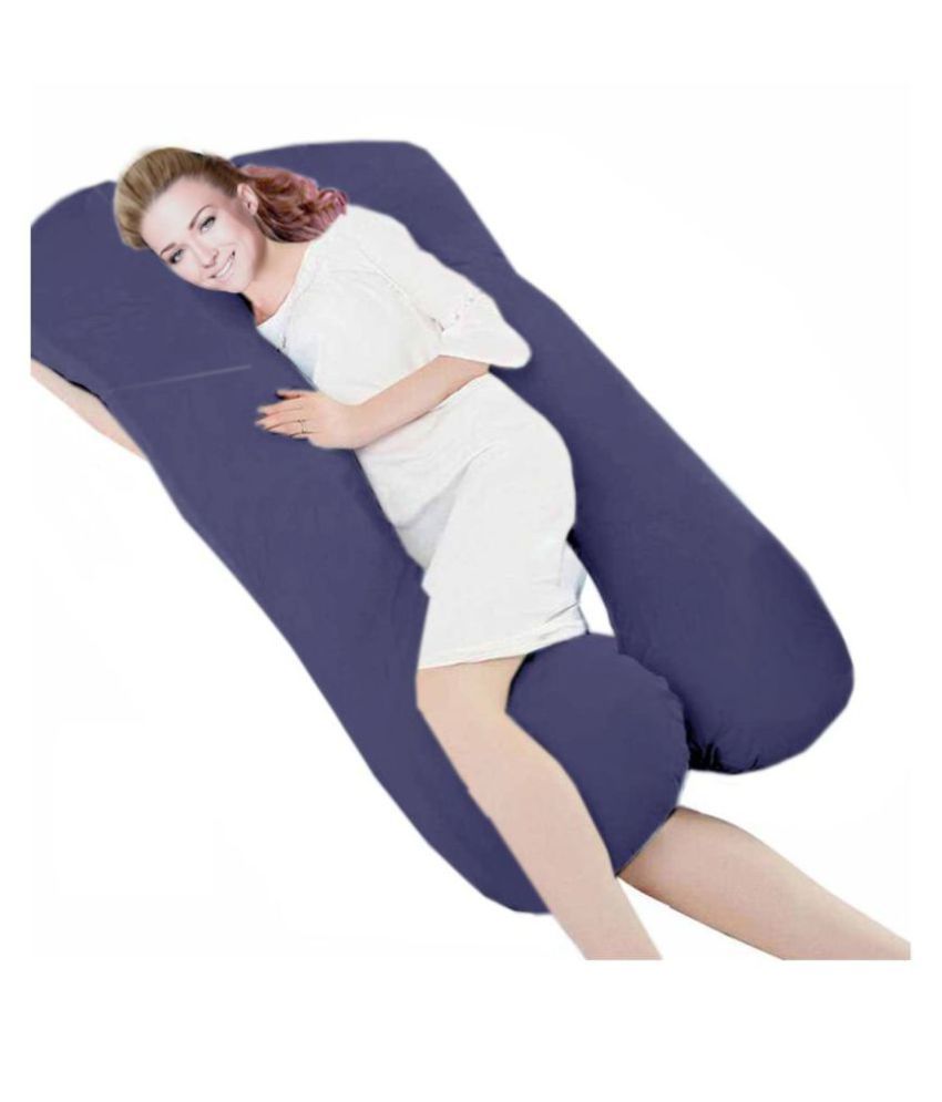 Coozly Original Navy Body Contour Pillows With Cotton Zippered