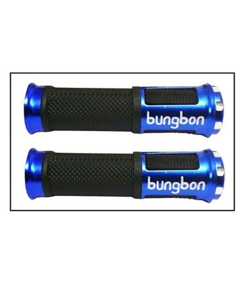Autonity Bungbon Motorcycle handle Grip Bike Grip Cover Blue For Bajaj