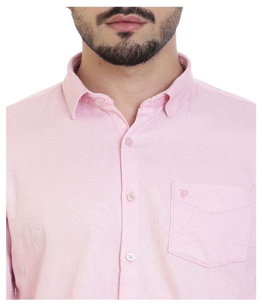 Pan Valley Pink Slim Fit Shirt Buy Pan Valley Pink Slim Fit Shirt Online at Best Prices in