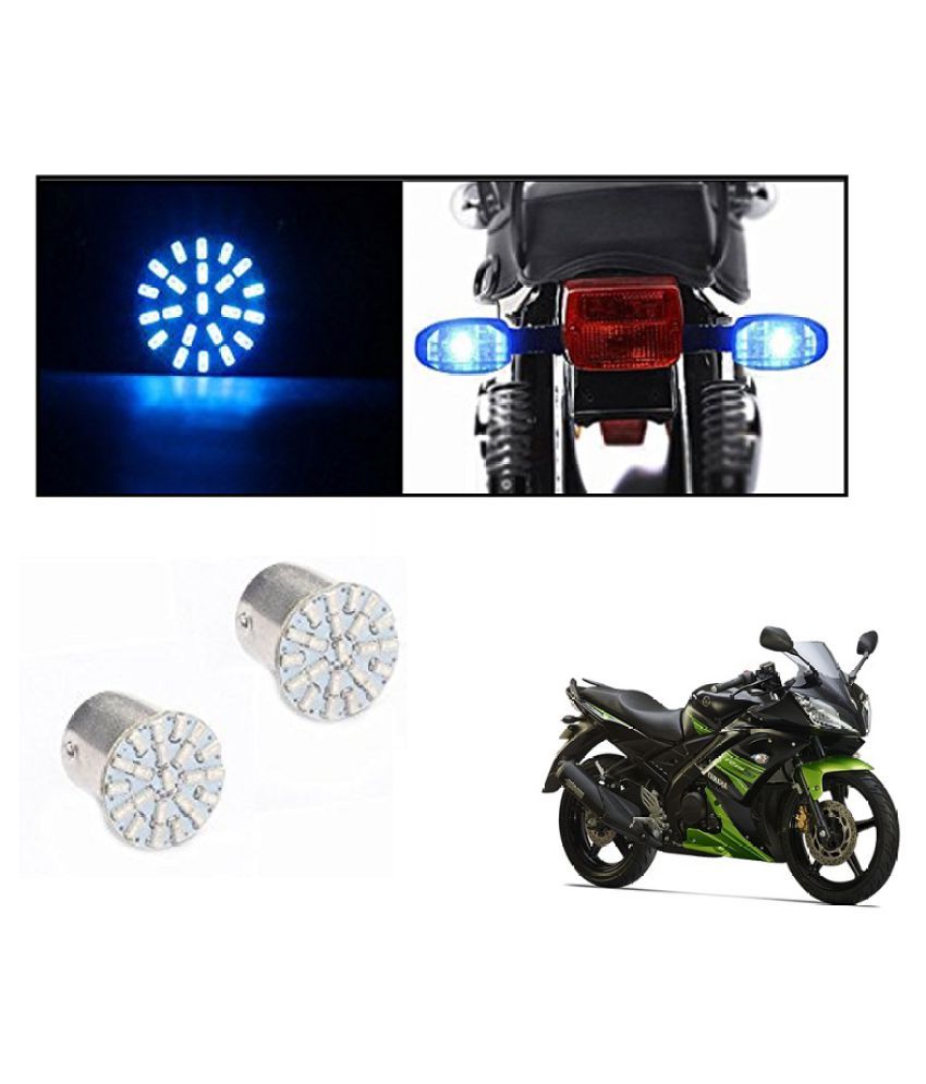 Autonity Bike Turn Indicator LED COB Bulbs Blue Set Of 2 for Yamaha YZFR15 S Buy Autonity