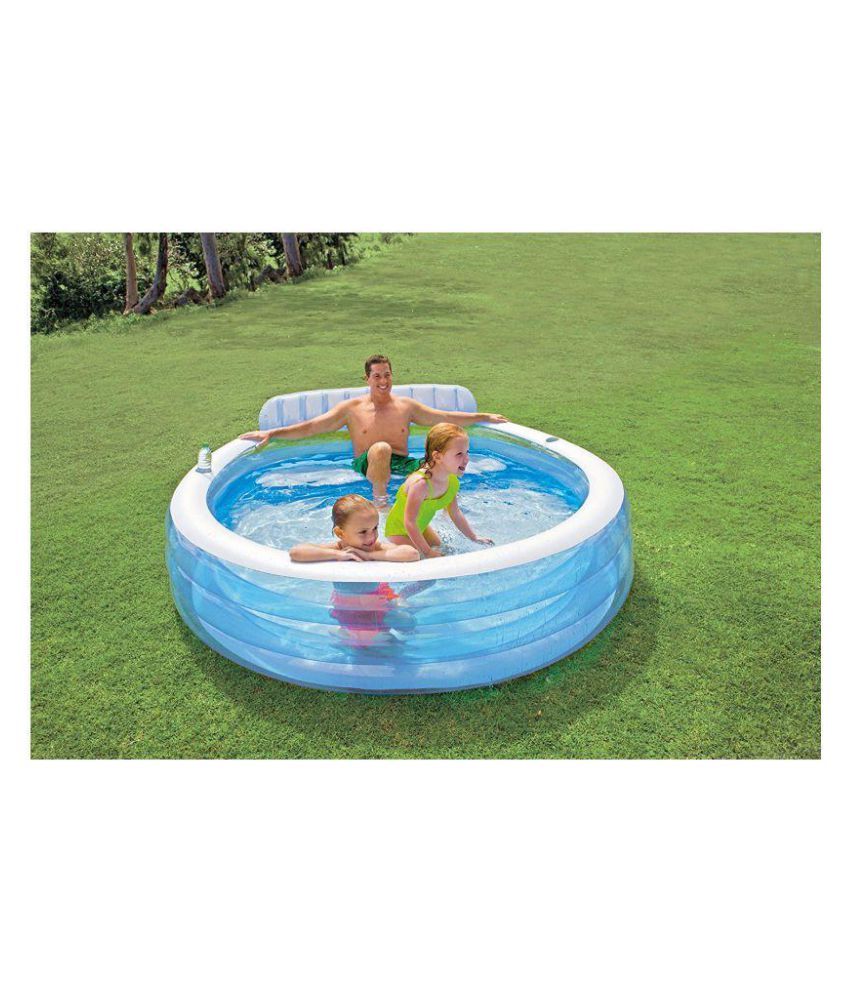 intex swim center family inflatable pool