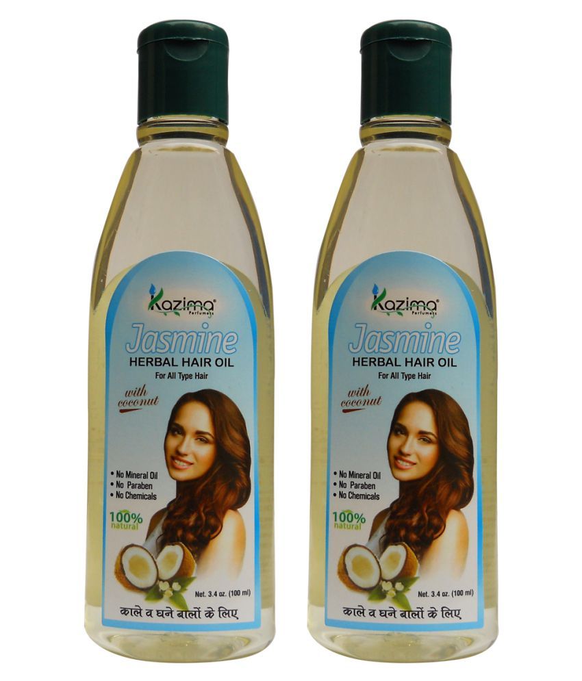 Kazima Jasmine Herbal Hair Oil 100 Ml Pack Of 2 Buy Kazima