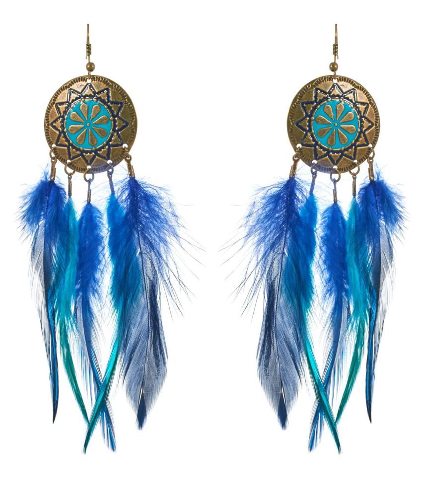 Dream Catcher Feather Earrings Buy Dream Catcher Feather Earrings