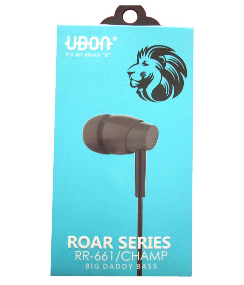 ubon earphones roar series