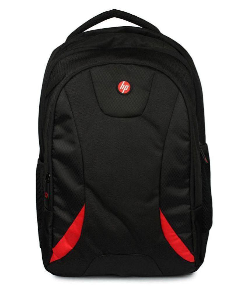 hp bagpack Black And Red HP Red Premium Backpack Buy hp bagpack Black