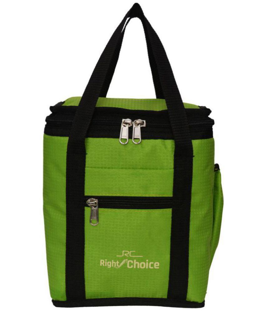     			Right Choice Green Fabric Lunch Box
