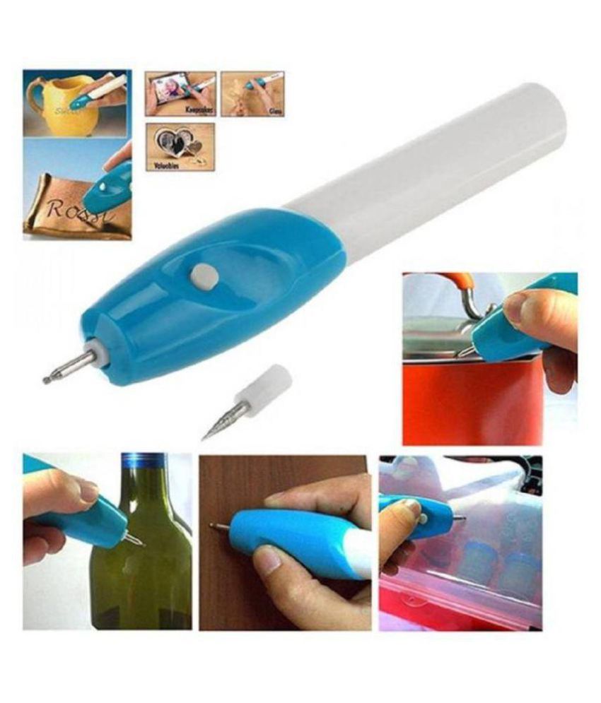 AVMART Engrave It Carving Pen Engraver Machine For Glass, Plastic, Iron
