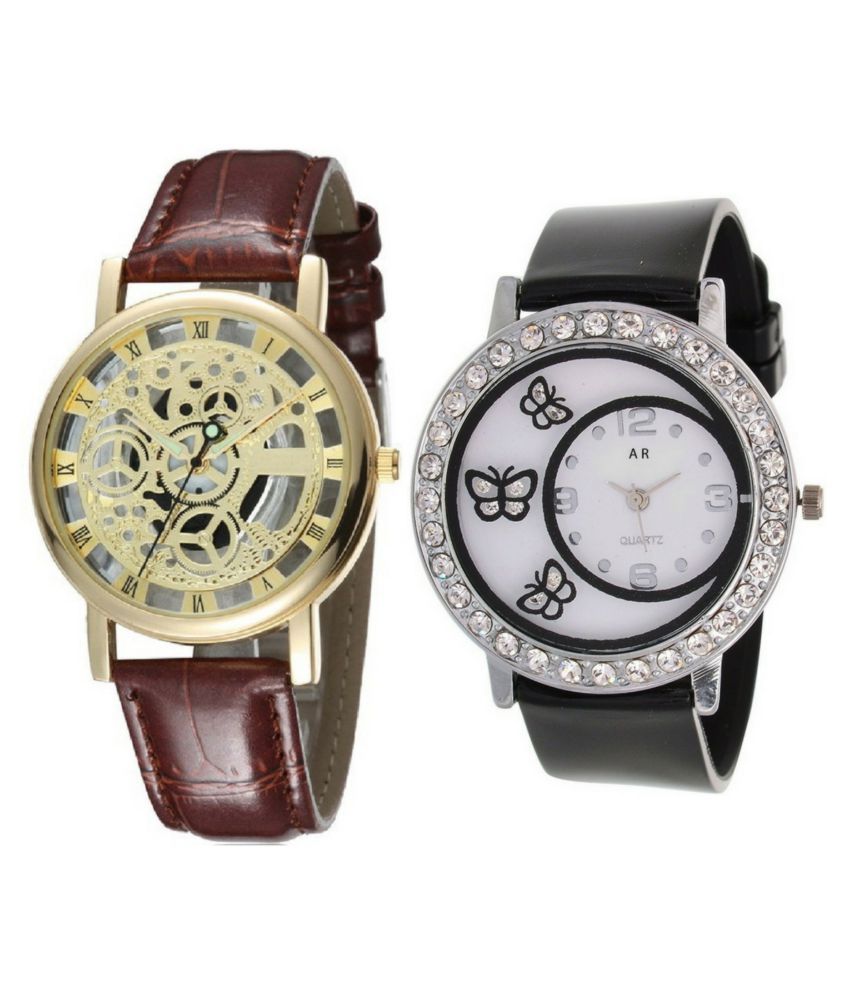 New Combo Of 2 Ladies Designer Analog Watch Price in India Buy New