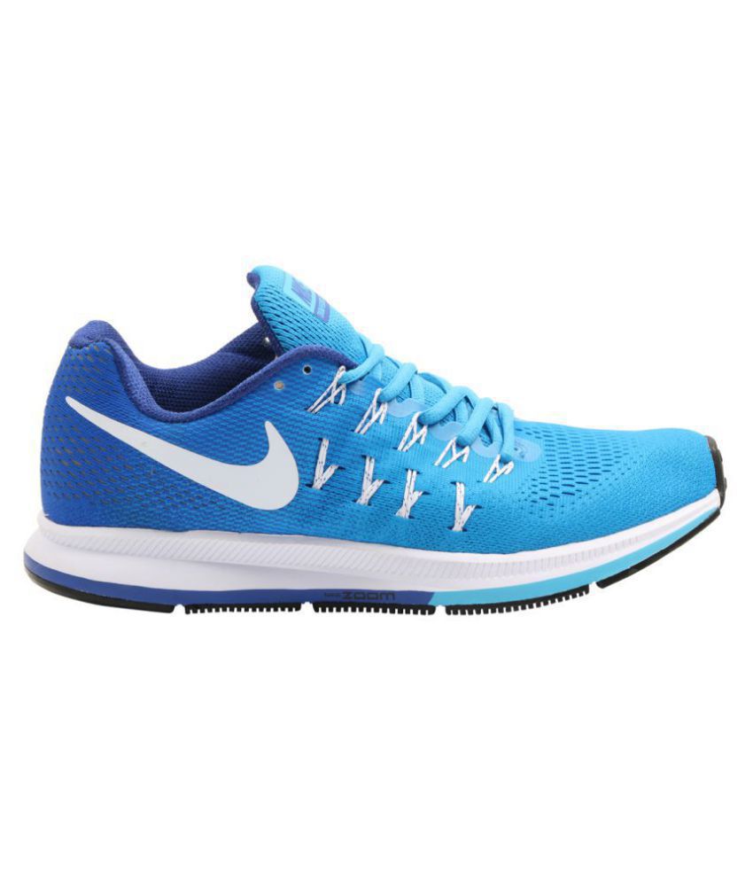 nike pegasus 33 sky blue running shoes