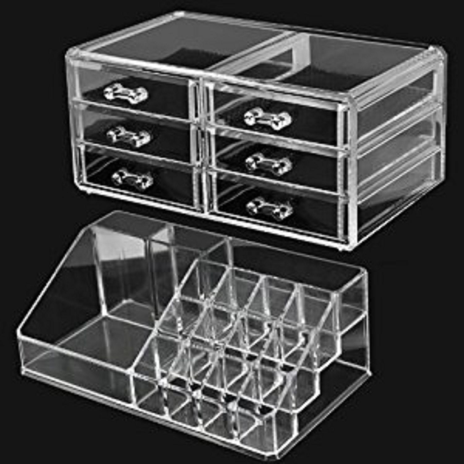 AVMART Cosmetic Organizer Makeup Storage Box Lipstick Holder Stand 6 Drawer Buy AVMART Cosmetic