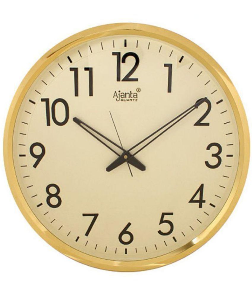 Ajanta Circular Analog Wall Clock 397 25 Cms Pack Of 1 Buy Ajanta