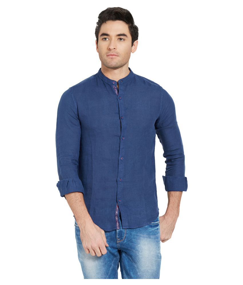 Spykar Linen Shirt - Buy Spykar Linen Shirt Online at Best Prices in ...