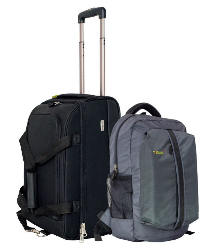backpack suitcase combo